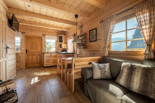 Domek z prywatną balią -jacuzzi ,widokiem na  góry wolne terminy