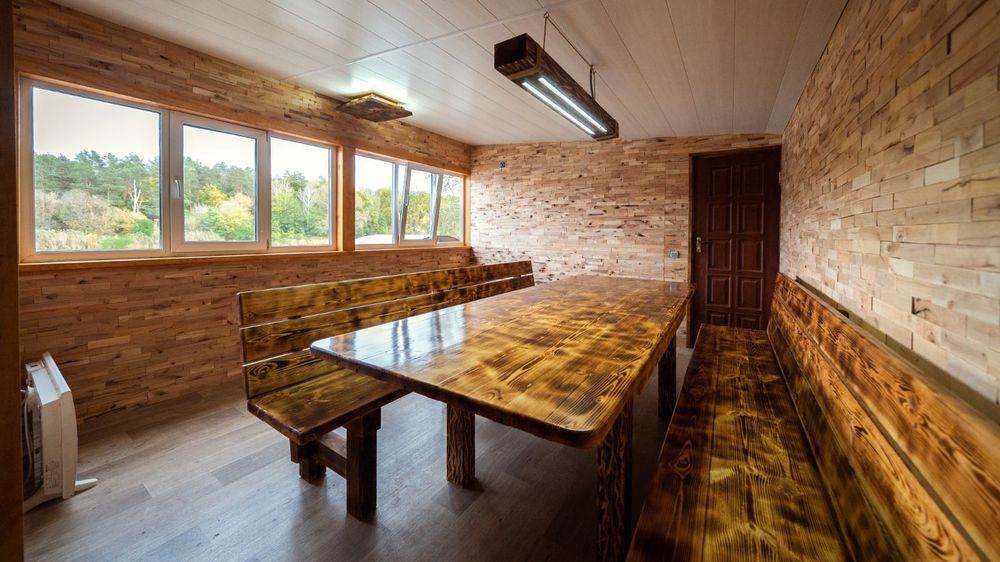 Беседка(отапливаемая) на берегу  Стрижня у лесопарка Яловщина