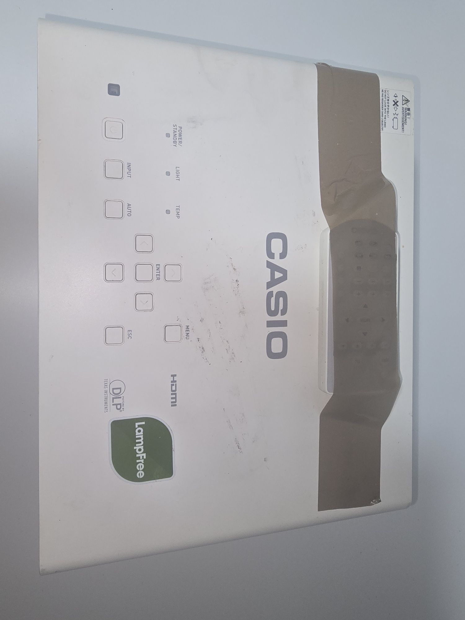 Projetor Casio, com avaria