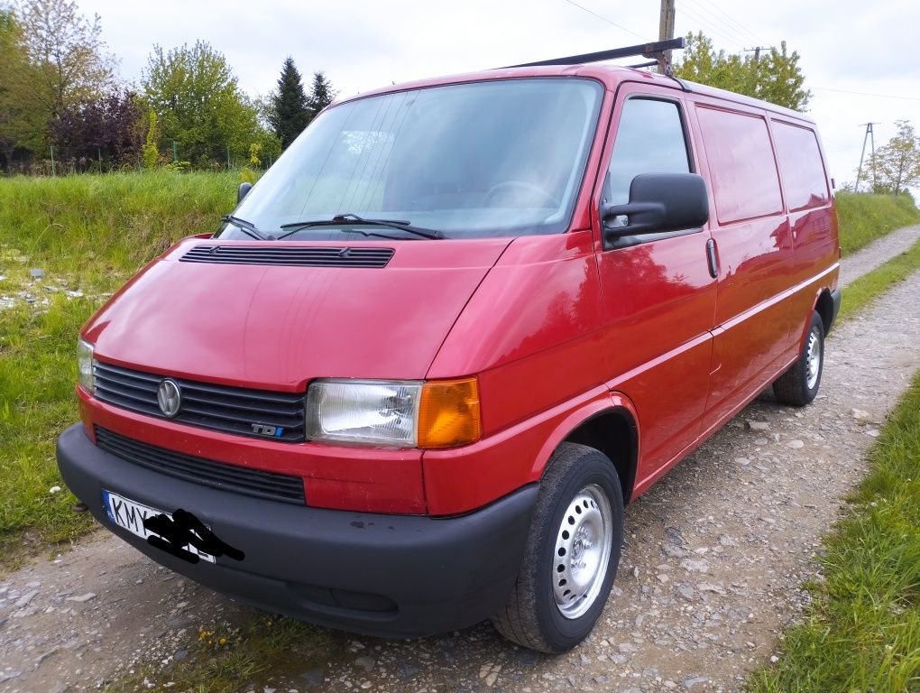 Volkswagen Transporter T4 2.5 TDI 88Km Long skrzydełka 2001 rok