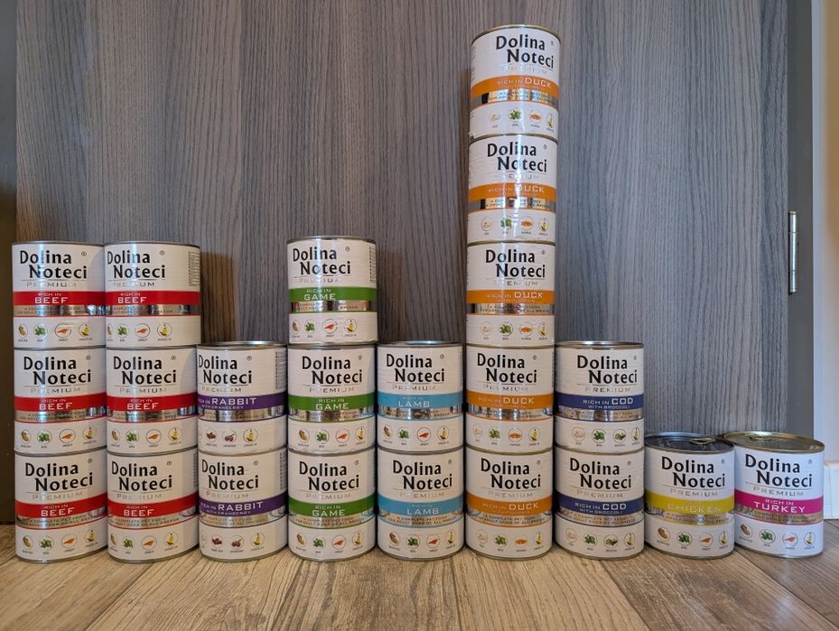 23 x mokra karma Dolina Noteci Premium 800 g