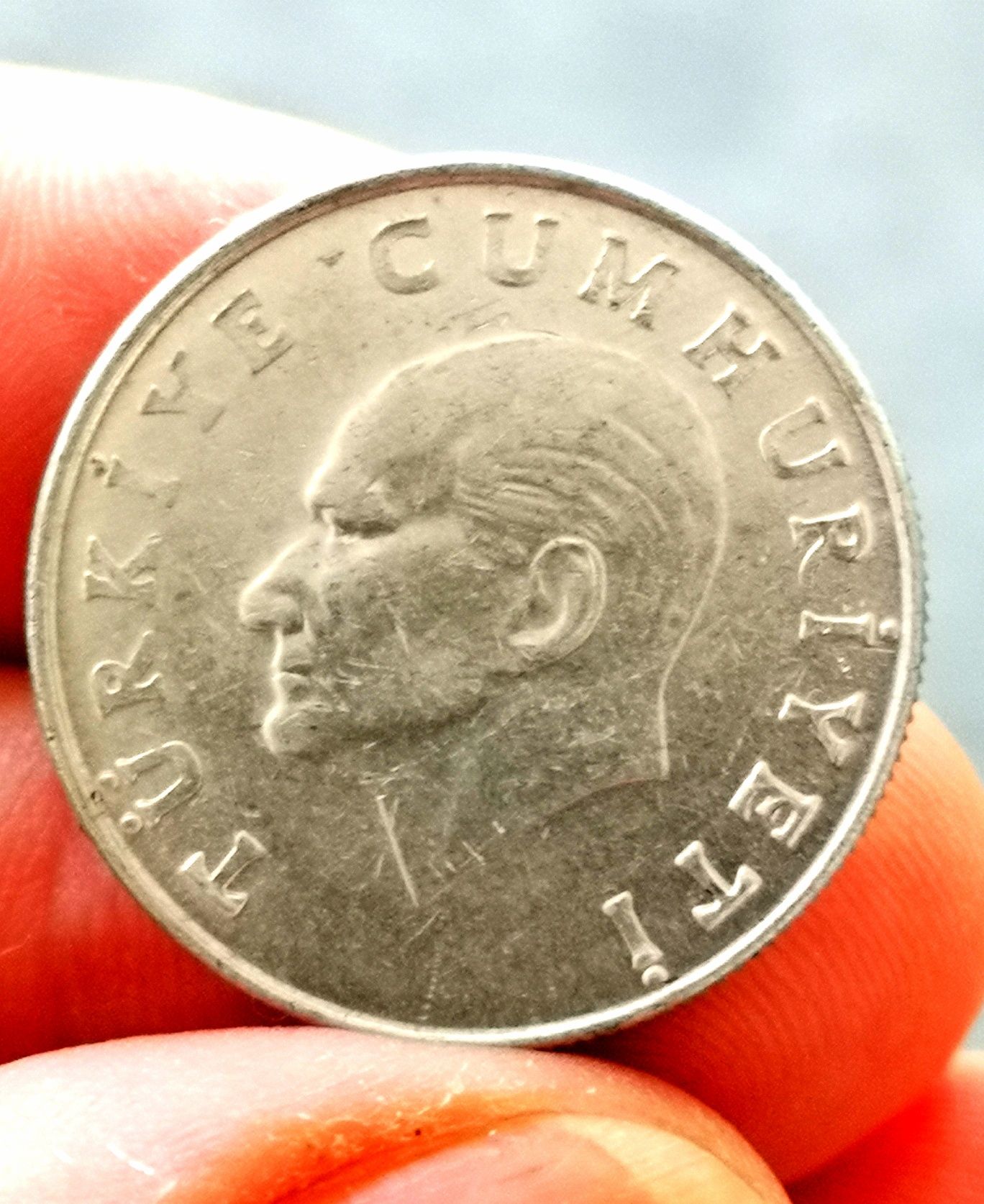 Moneta 25 lira Turcja 1986r