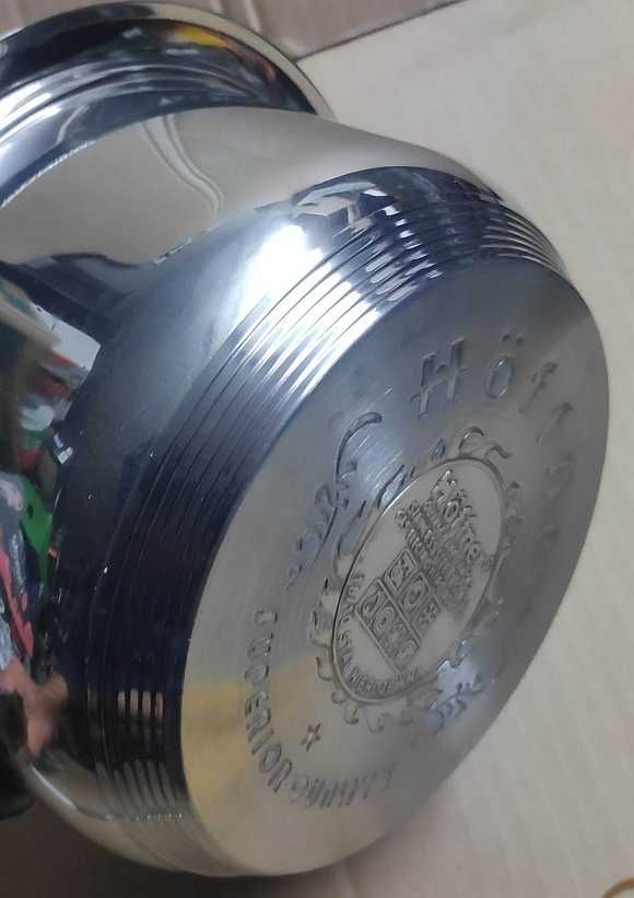 Rondel stalowy z grubym dnem Hoffner 1,4L