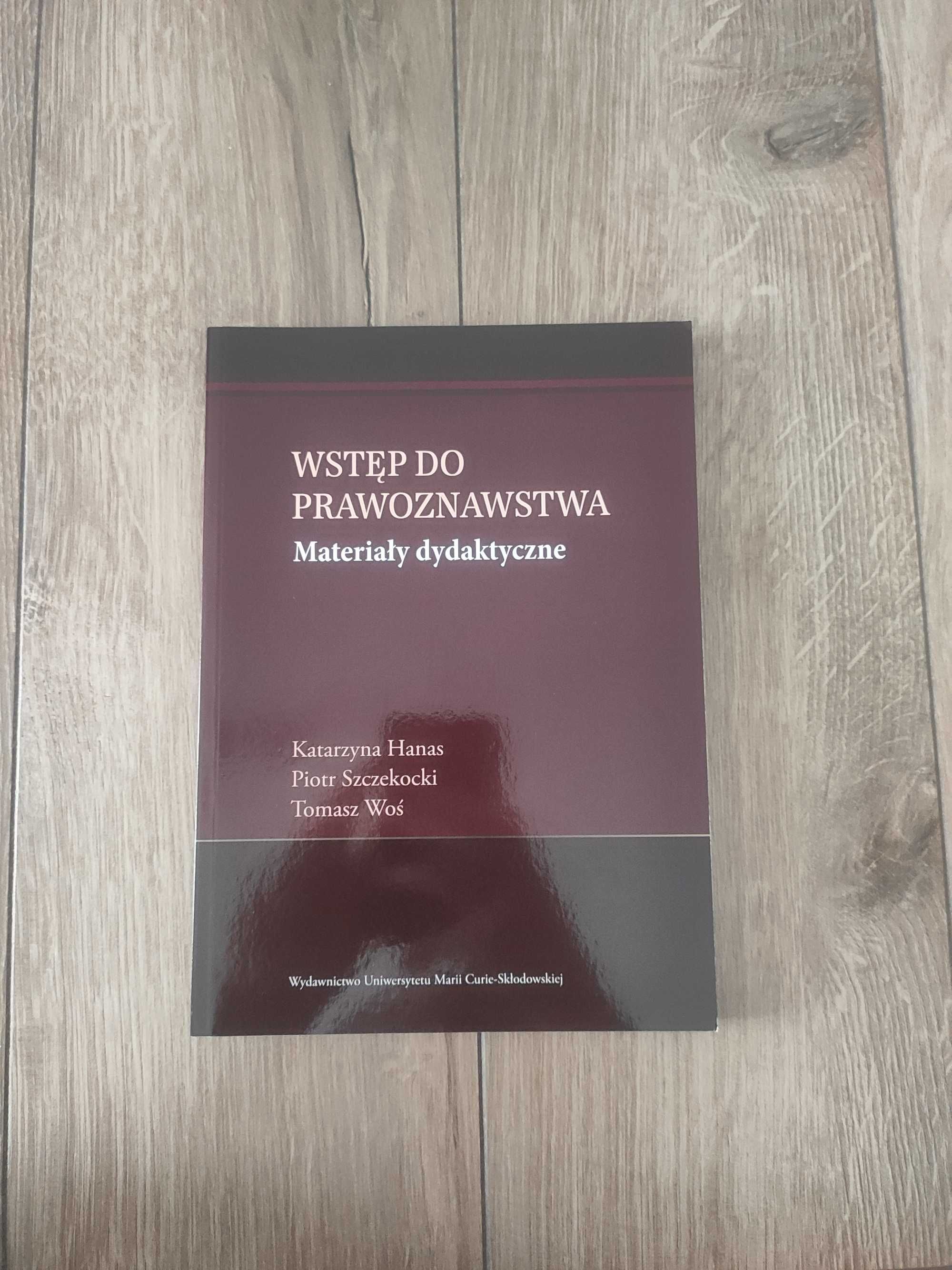 Wstęp do prawoznawstwa materiały dydaktyczne