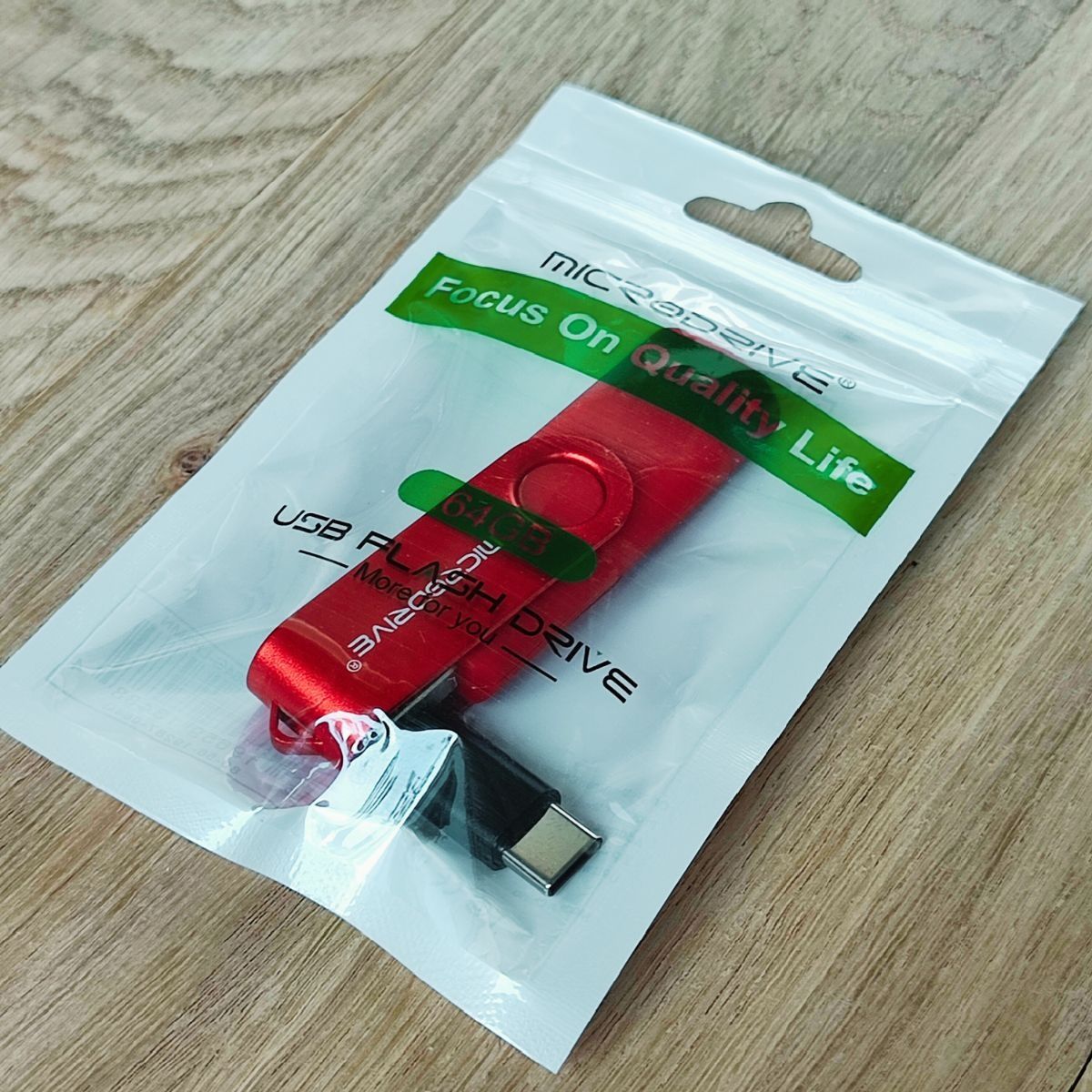 Флешка 64 Гб для телефона usb micro usb микро юсб