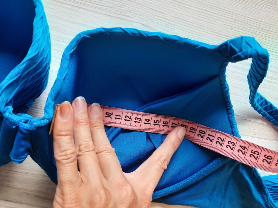 Синий купальник Victoria's secret оригинал L 85Е 85Д 90Е 90Д чашка Д Е