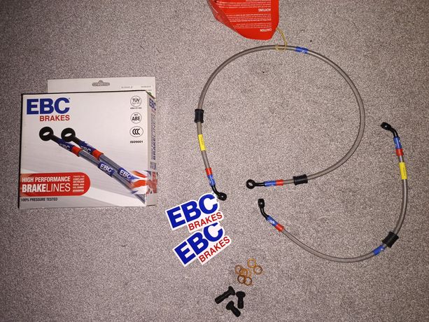 Przewody EBC Brakes Suzuki GSR 600 hamulcowe