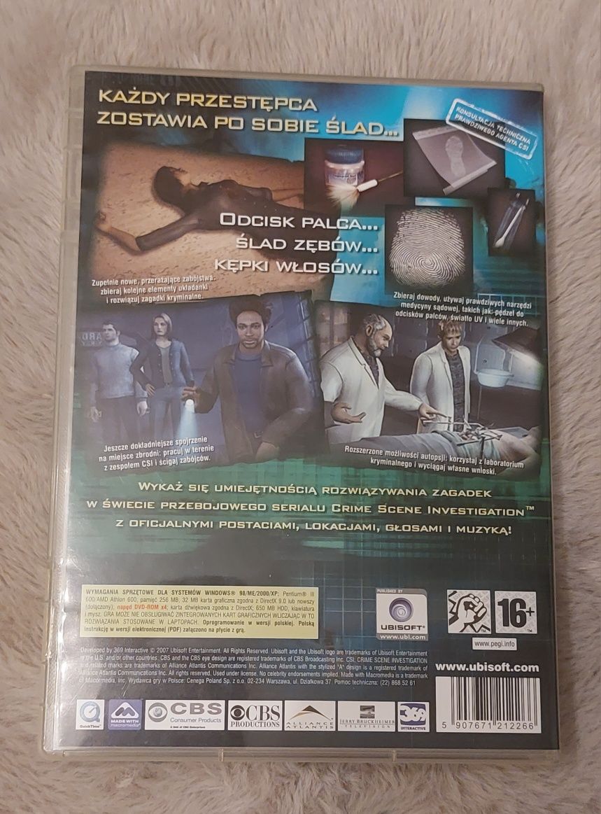 Gra PC DVD-ROM CSI: Kryminalne zagadki Las Vegas, Mroczne motywy