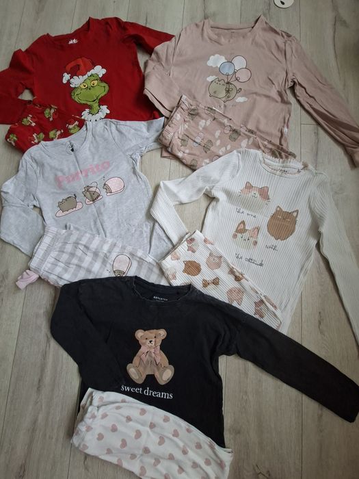 Zestaw piżamki dziewczęcych 134/140 Reserved