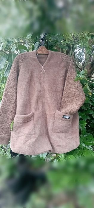 Płaszczyk,bluza alpaka