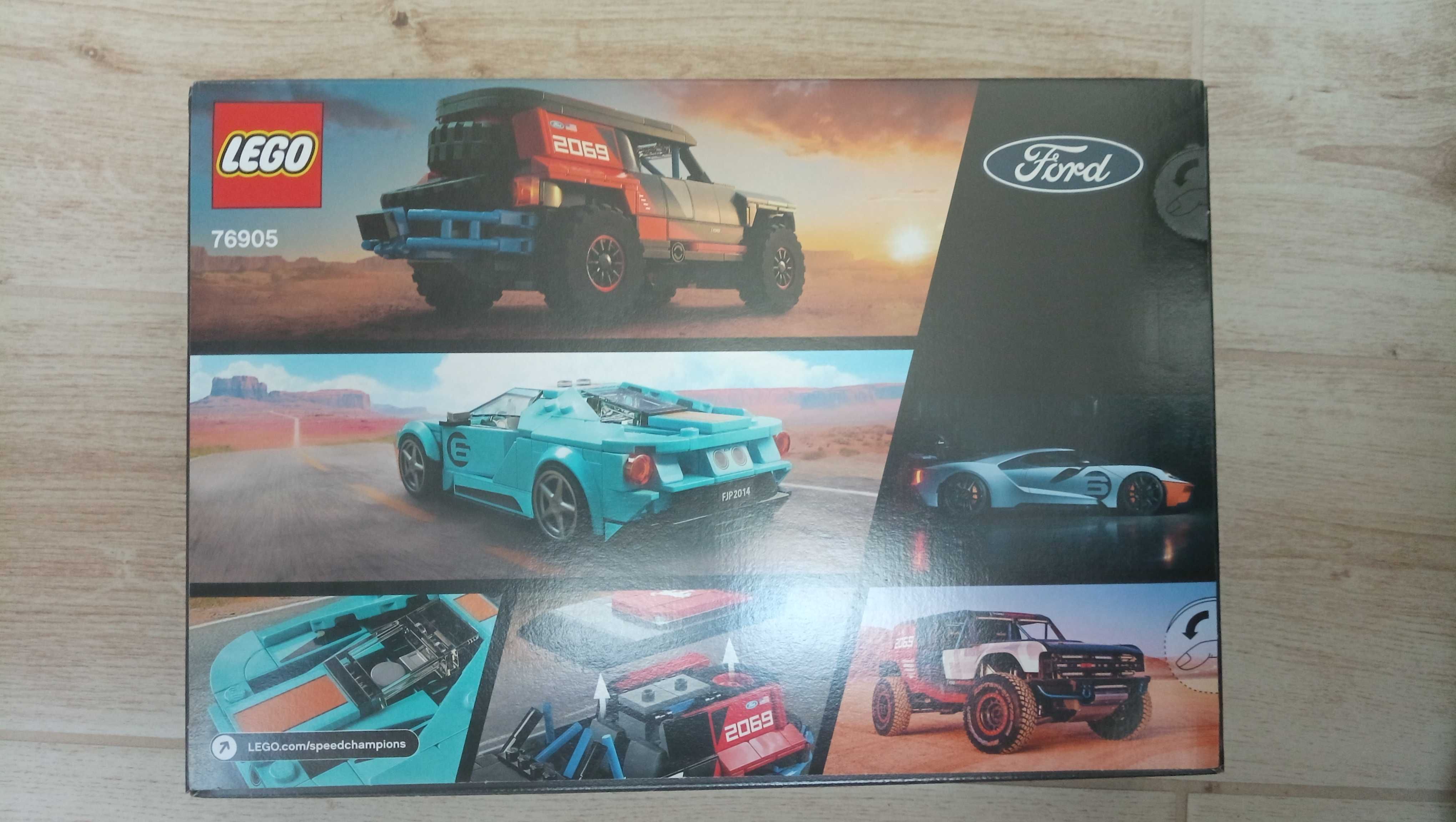 LEGO 76905 - Speed Champions Ford GT Heritage Edition i Bronco R Nowy