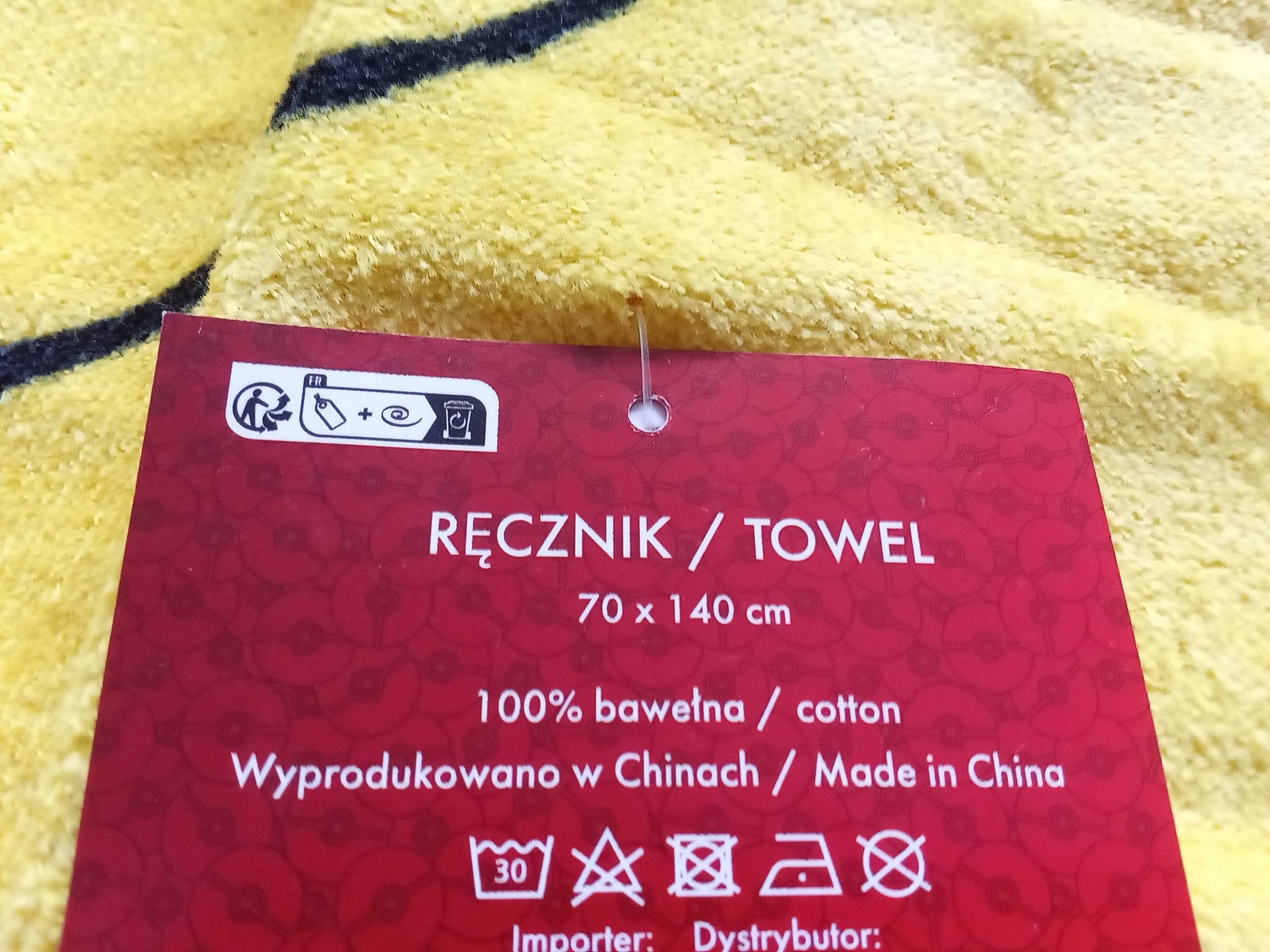 Ręcznik bawełniany 70x140 Pokemon, Pikachu