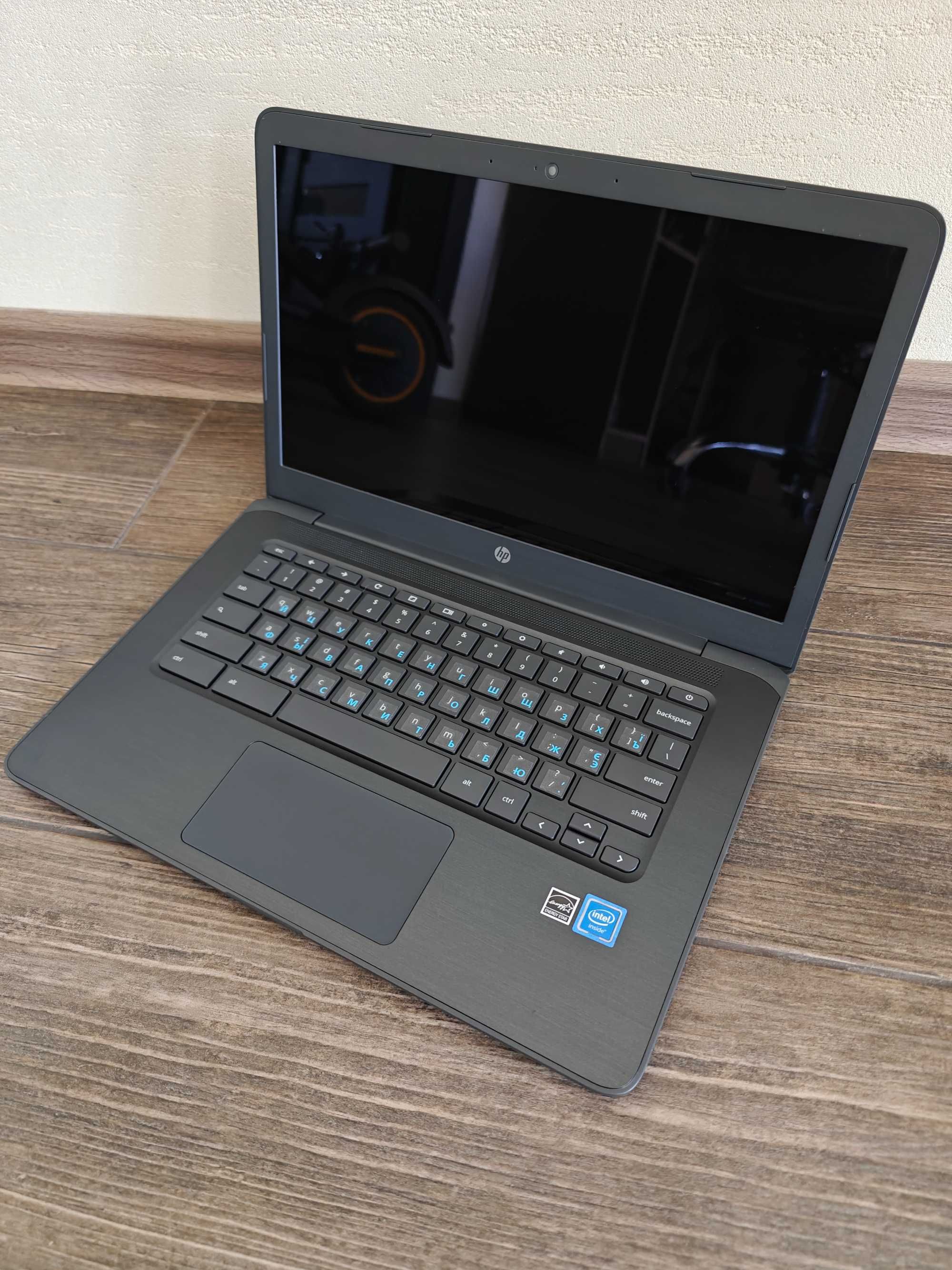 14" Ноутбук HP Chromebook 14 G5  сенсорний екран  великий акумулятор