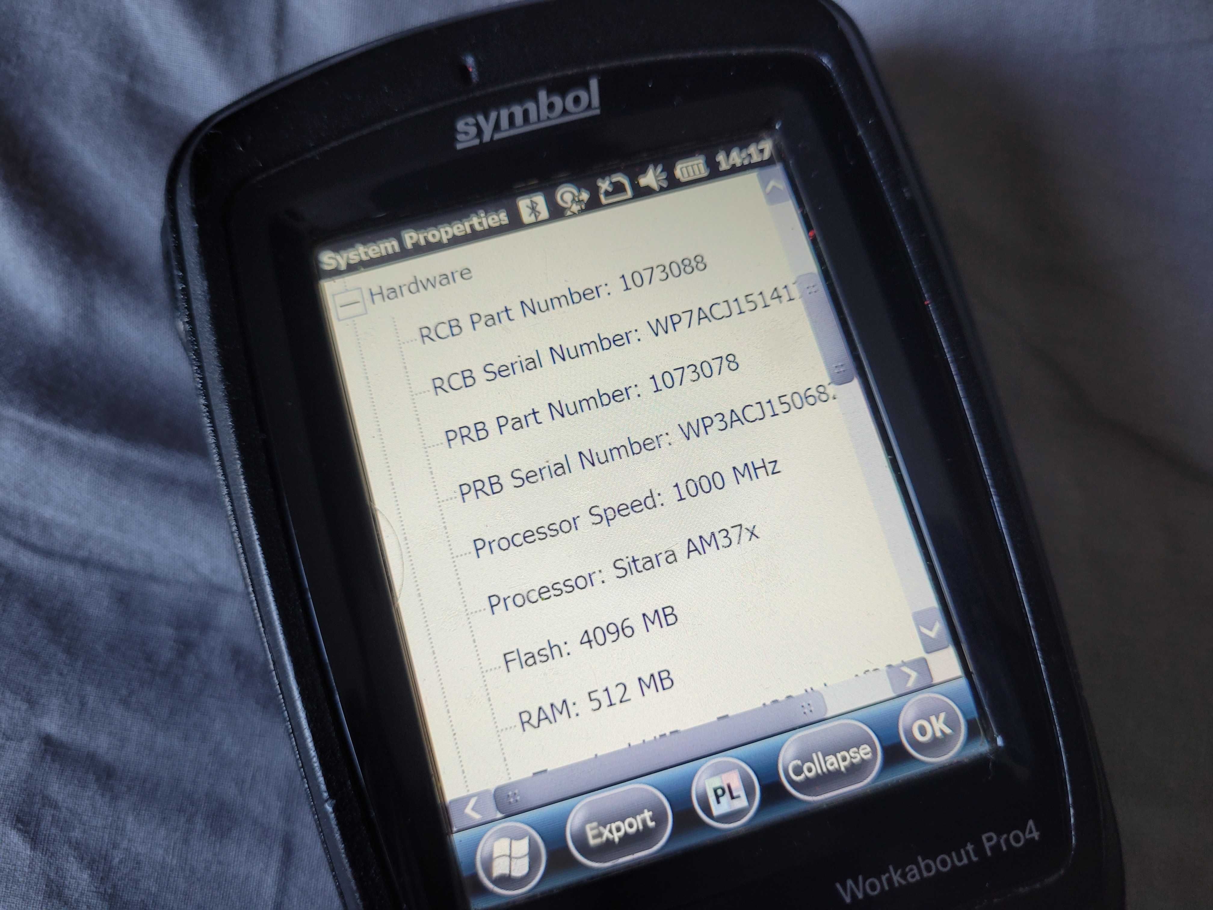 Kontroler terminal do odbiornika GNSS GPS RTK - Wifi Bluetooth GSM