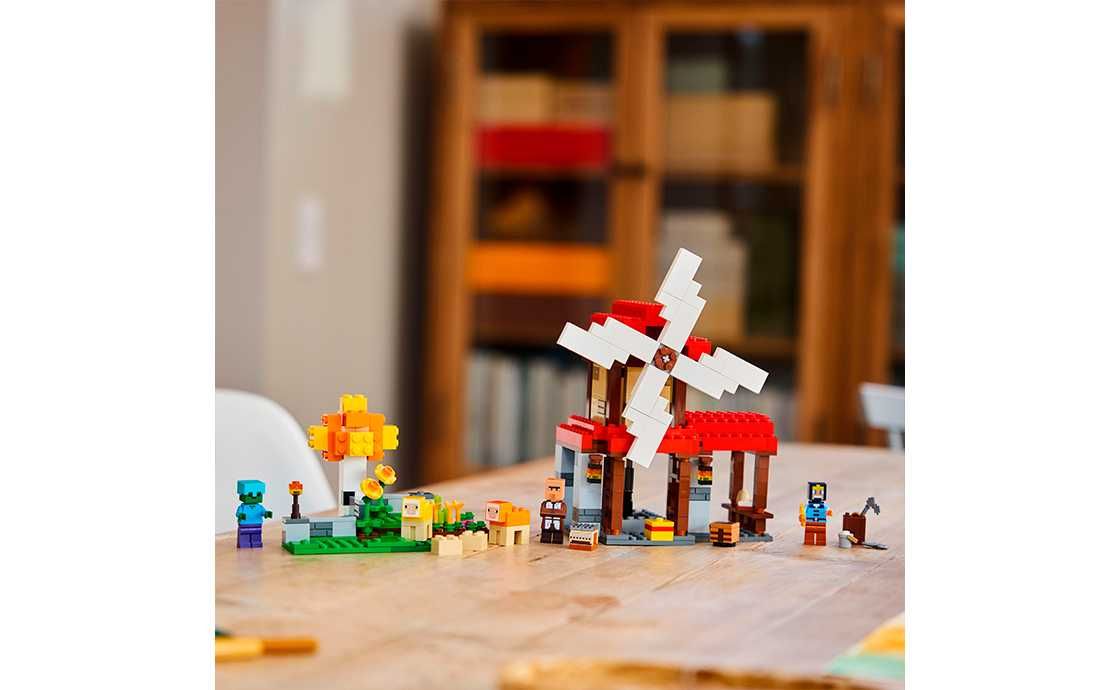 Lego Minecraft 21262 Ферма с ветряной мельницей. В наличии