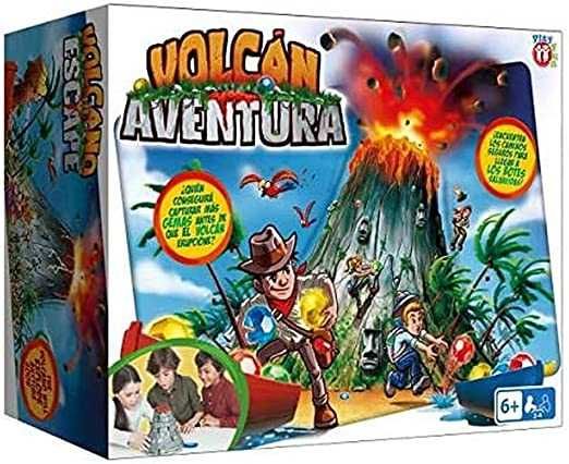 Jogos de Mesa para crianças: Elefun, Tozudo, Vulcão Aventura, Party