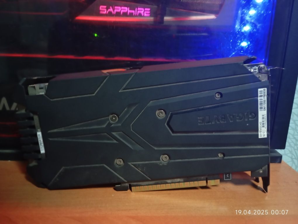 GTX1050 TI.  4Gb