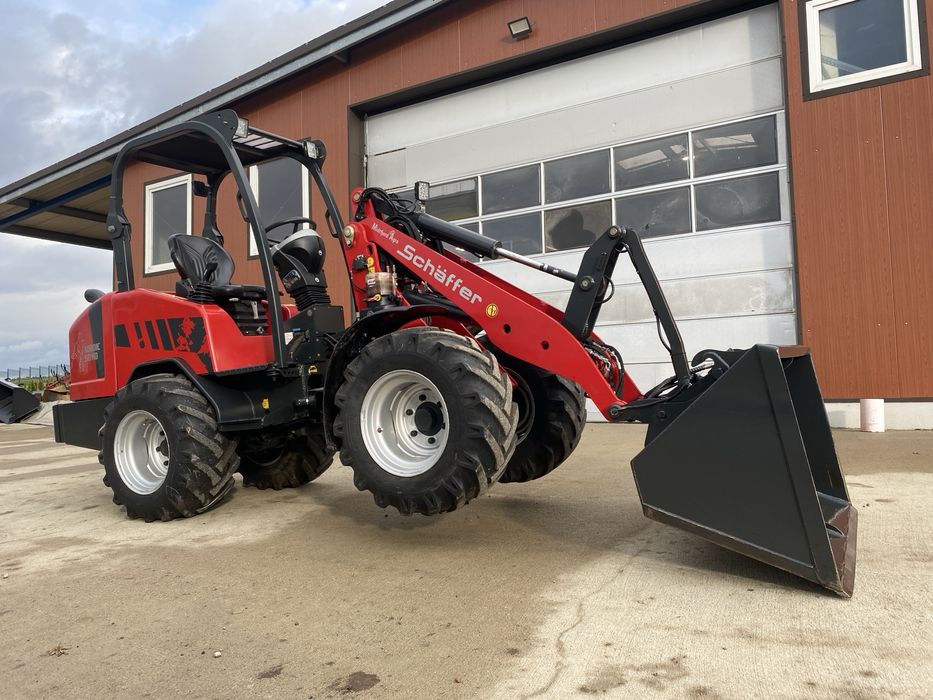 ŁADOWARKA SCHAFFER 3545 NORDIC 50HD z Łyżką Widły wiedemann jcb atlas