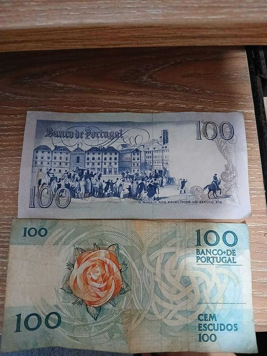 Notas de escudos, dinheiro