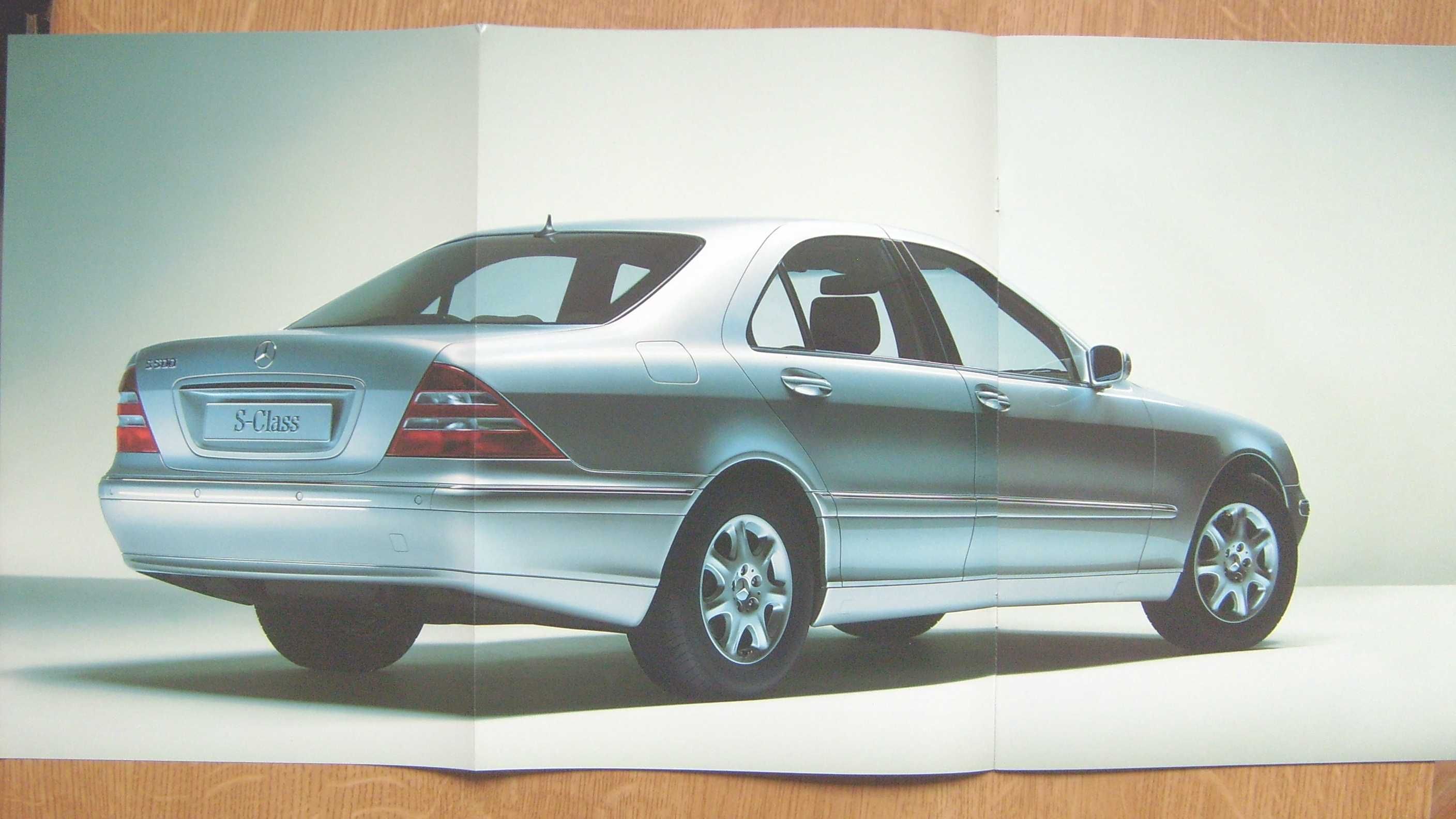 Mercedes - Benz S-Klasse W220 * prospekt 24 str. 1998  *WYPRZEDAŻ !