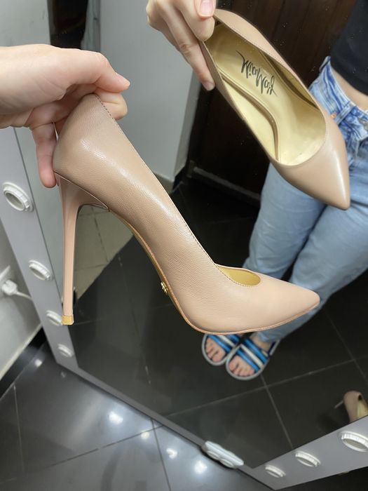 Бежеві туфлі / туфлі-човники 38 розмір