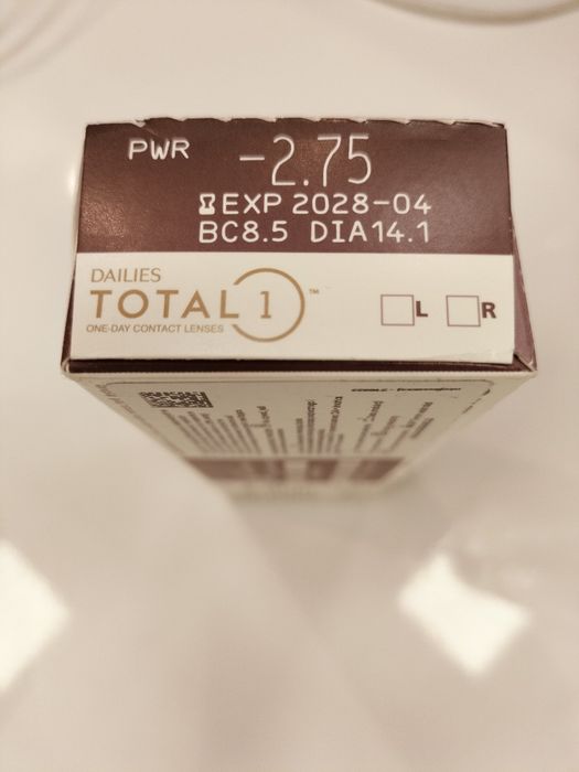 Dailies Total 1 -2.75