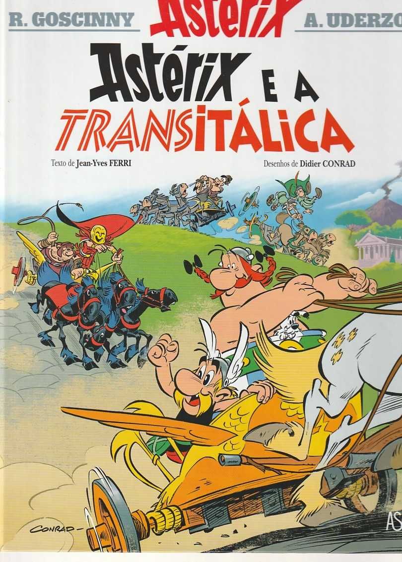 Astérix e a Transitálica-Jean-Yves Ferri; Didier Conrad