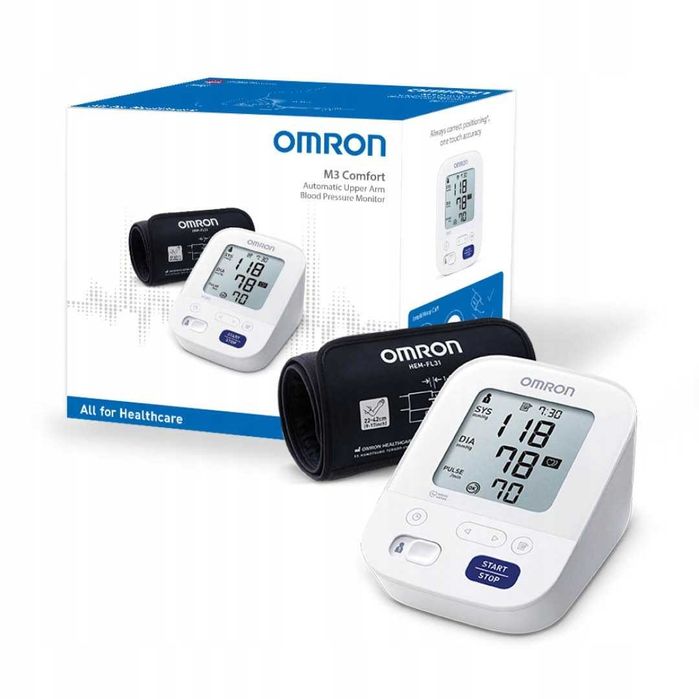 Cisnieniomierz OMRON x3  COMFORT automat Wykrywa Arytmie 013