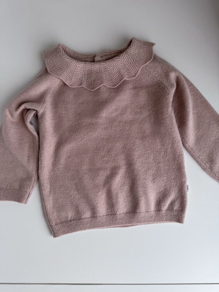 Дитячий светр з комірцем 68 розмір