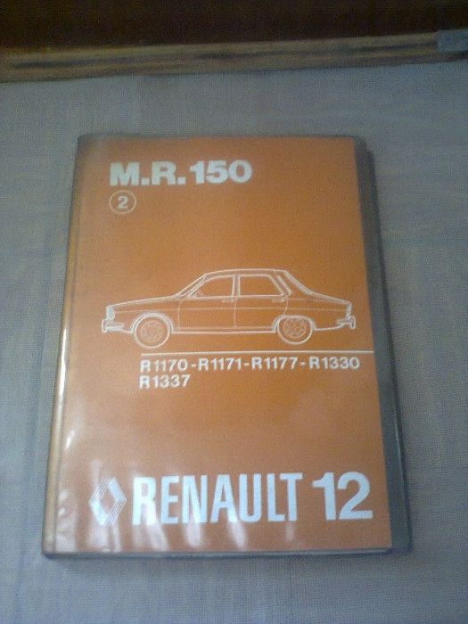 manual renault 4 - 5 - 9 - 11 - 12 - 18 para colecionadores