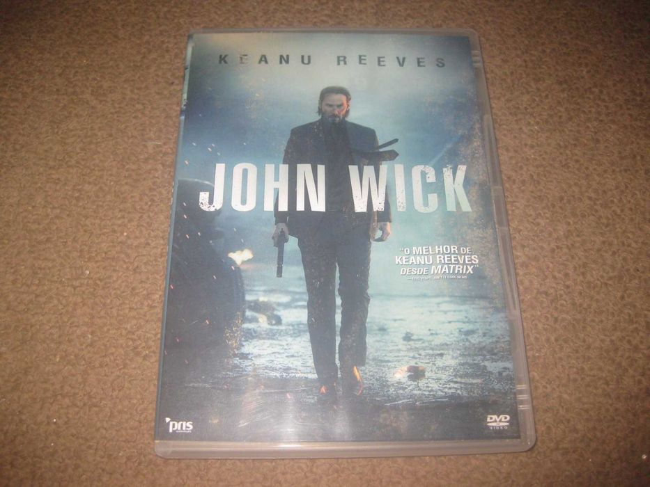 DVD "John Wick" com Keanu Reeves