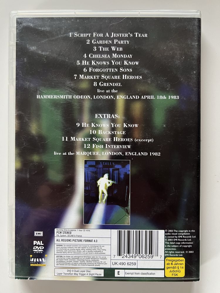 Płyta DVD Marillion