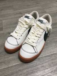 nike blazer jumbo low 77 wntr white green