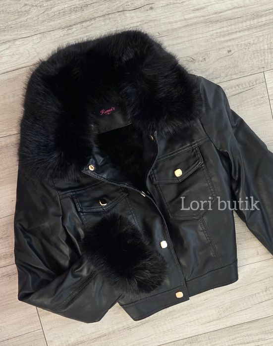 Kurtka katana eko skora mis lis jenot andzela varlesca