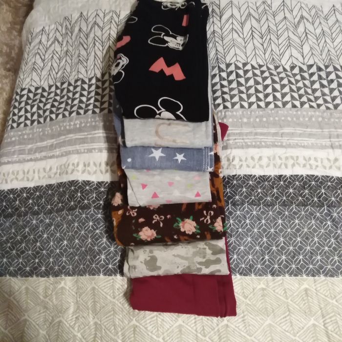 Legginsy dla dziewczynki 6,7 lat