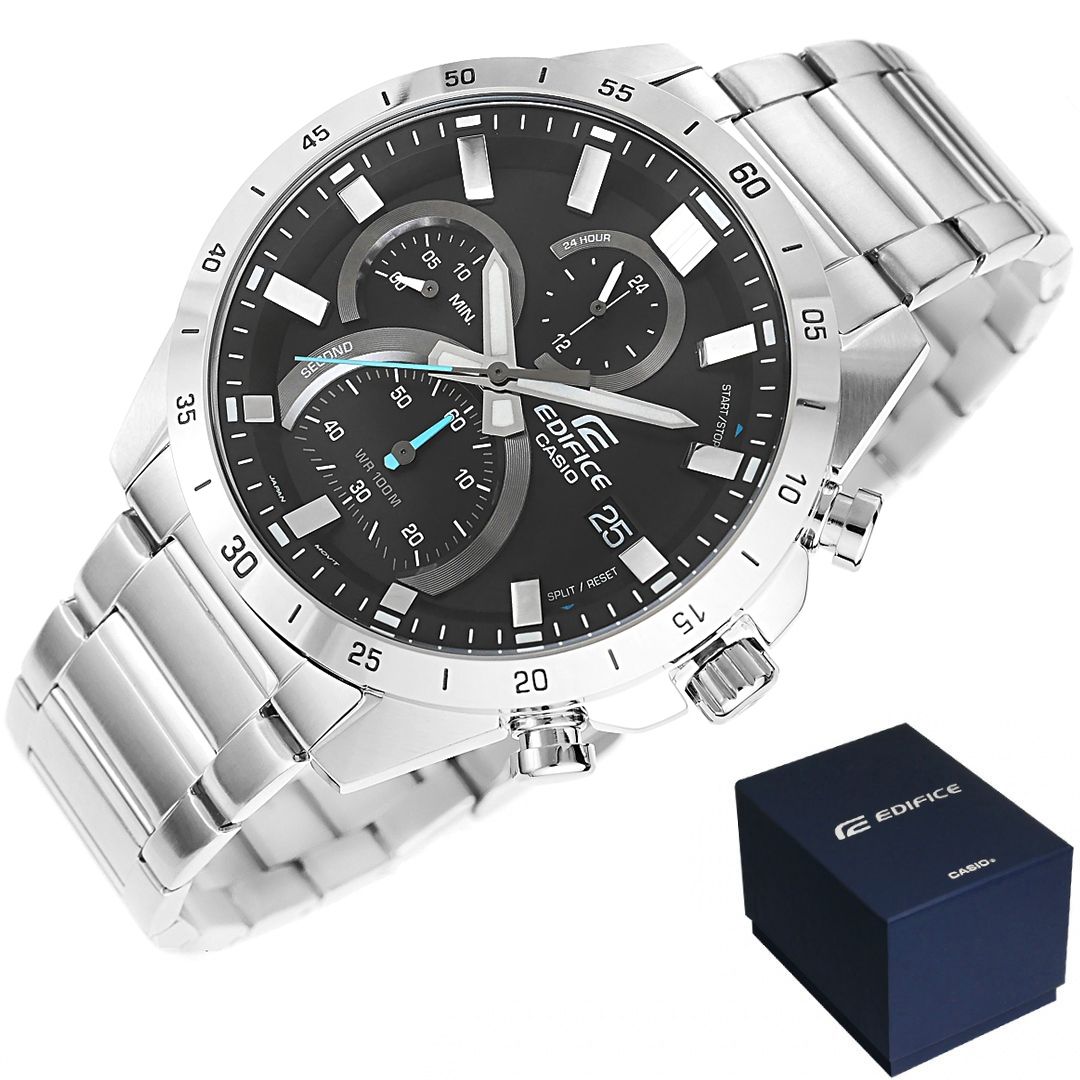 zegarek męski casio edifice efr-571d-1avuef 10 bar + box