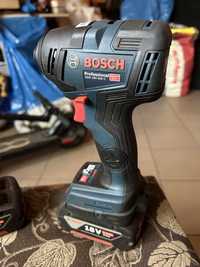 BOSCH GDR 18V-200 C / 2 x bateria 5.0Ah / Zakrętarka udarowa