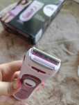 Nowy depilator Braun różowy