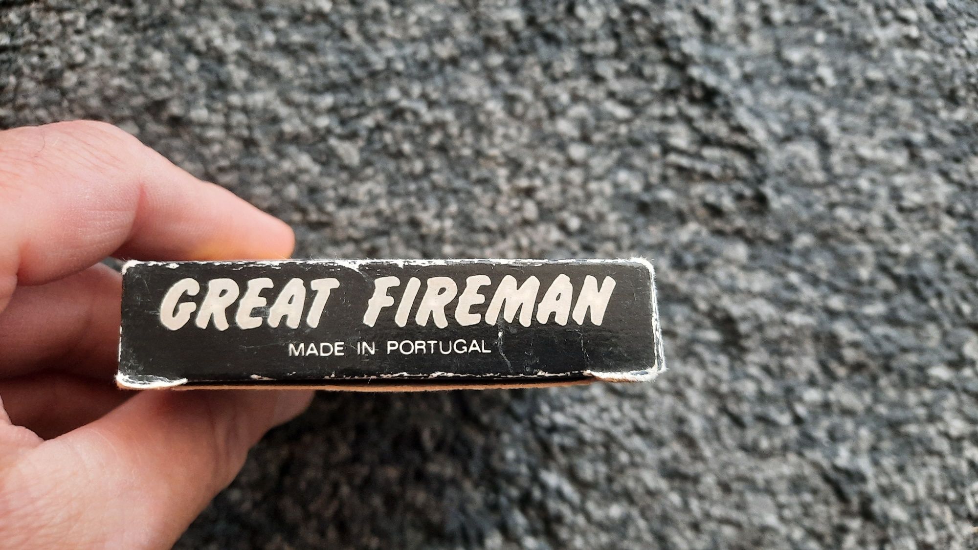 Jogo antigo eletrónico Great Fireman da Luso Toys