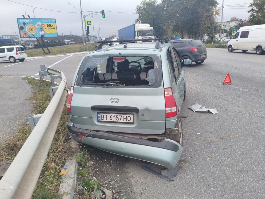 Hyundai matrix після ДТП