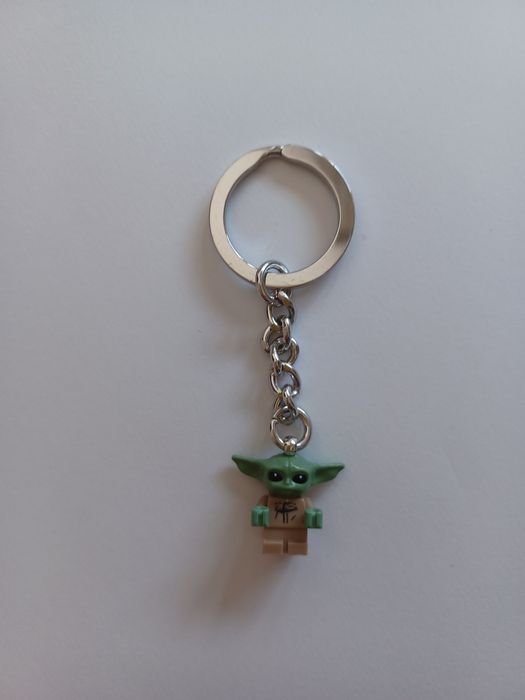 Brelok lego Yoda Grogu