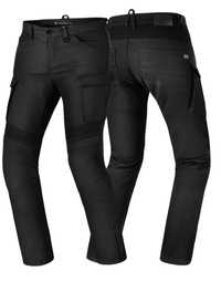 Spodnie SHIMA GIRO 2.0 MEN BLACK w34 long Spodnie jeansowe motocyklowe