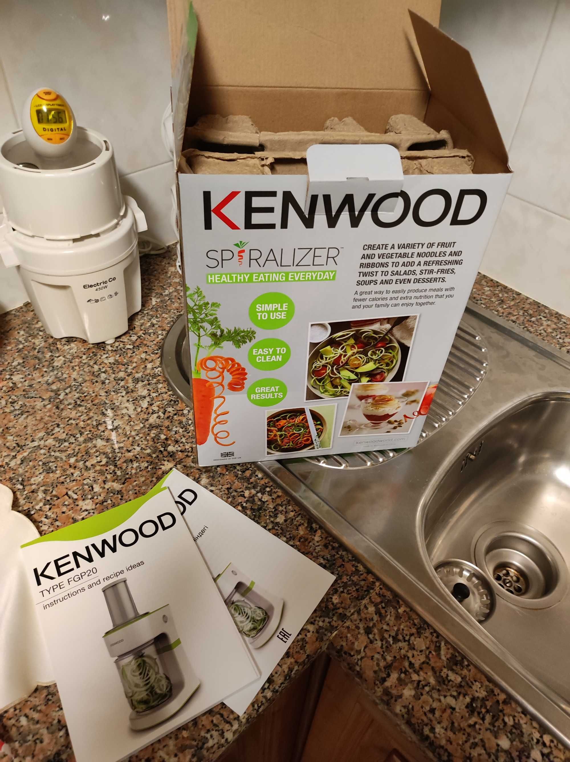 Espiralizador Kenwood