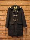 Płaszcz Budrysówka Damski Barbour Vintage Wełna Kaszmir Brązowy
