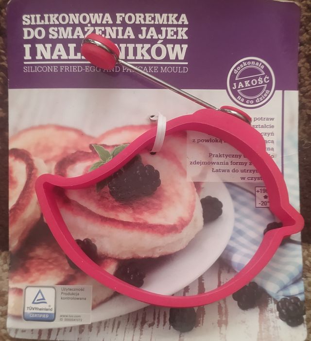 Formy sulikonowe do jajek, naleśników itp...