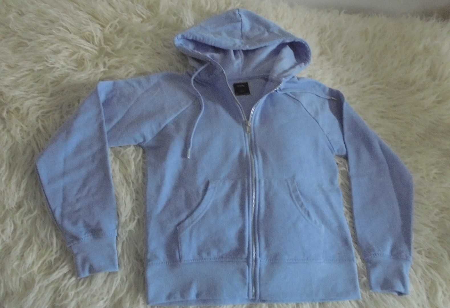 Bluza z kapturem Sinsay XXS błękit