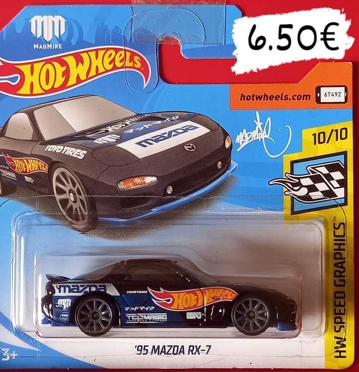 95 mazda rx-7 hot wheels