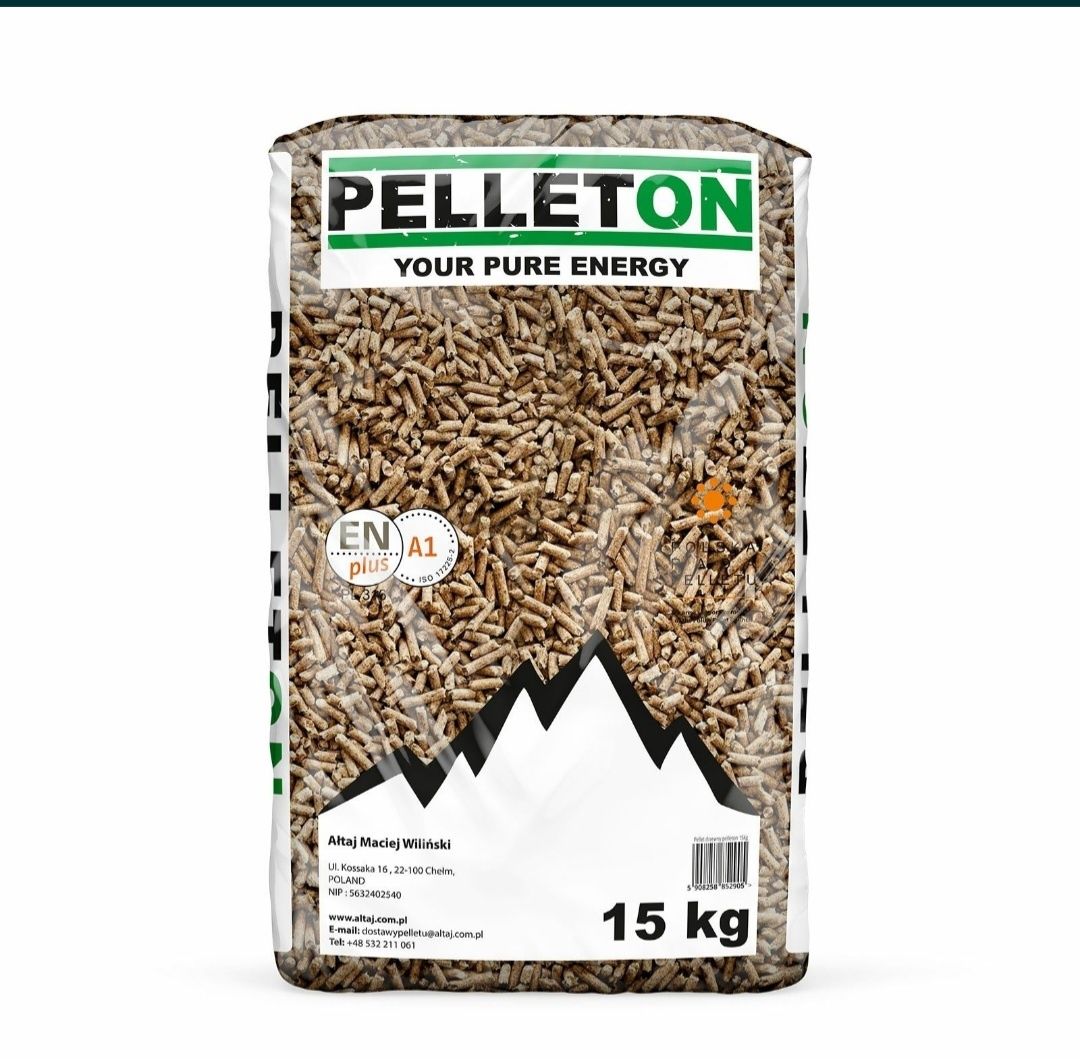 Pelleton Dostawa GRATIS również pellet certyfikowany EN plus A1 pelet