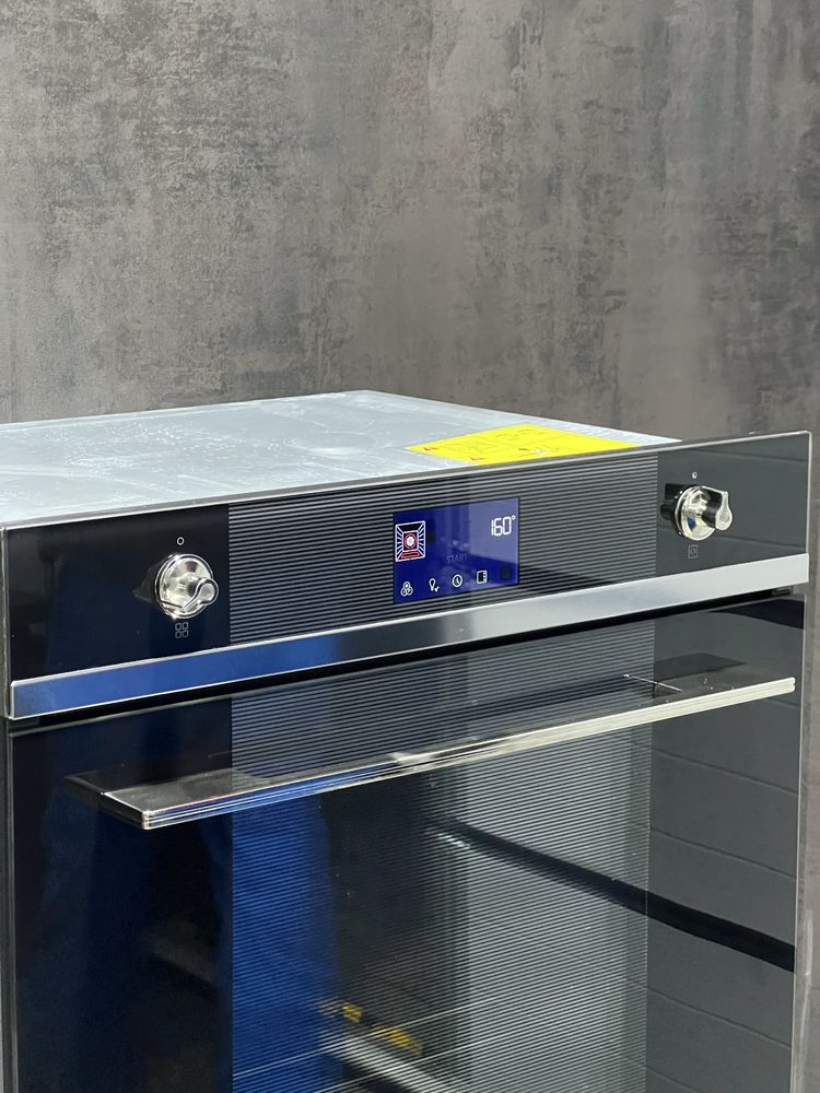 Духовой шкаф Smeg SOP6102TN чёрное стекло духовка духова шафа