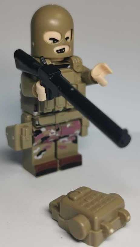 Minifigurki MultiCam Klocki Wojsko Army Żołnierzyki SWAT CS GO NOWE